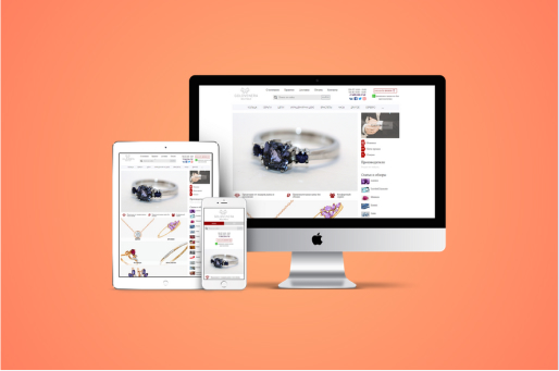 Сайт компании "GoldVenera"